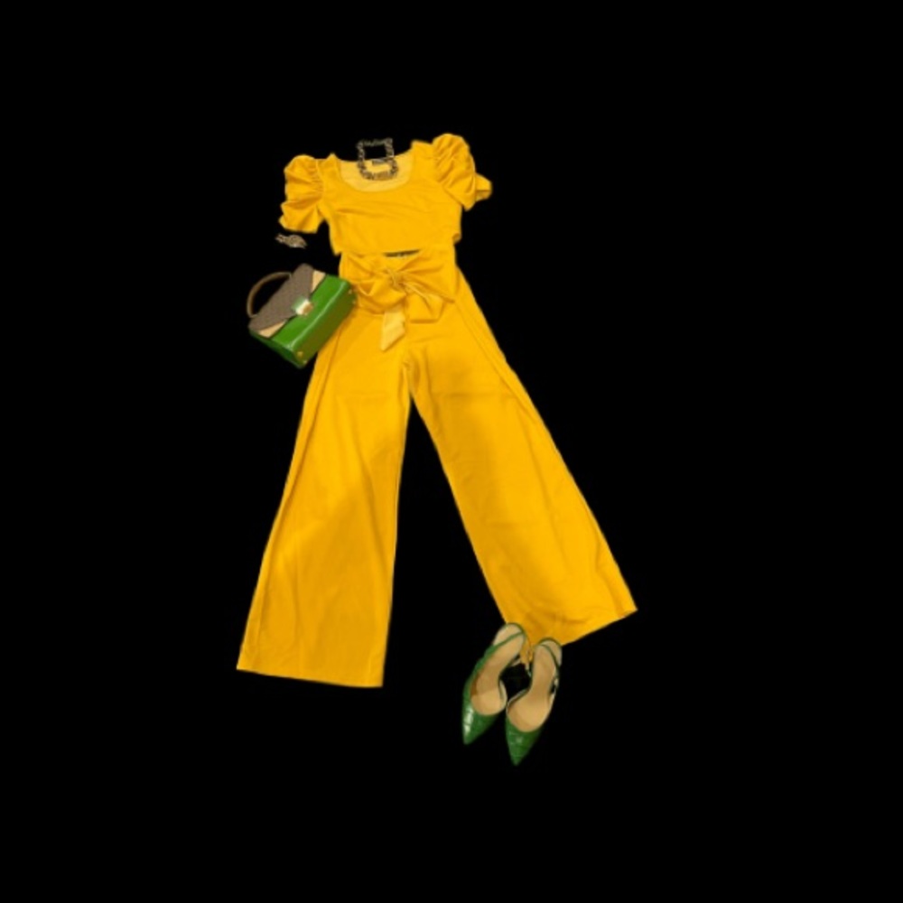 Two piece pant set